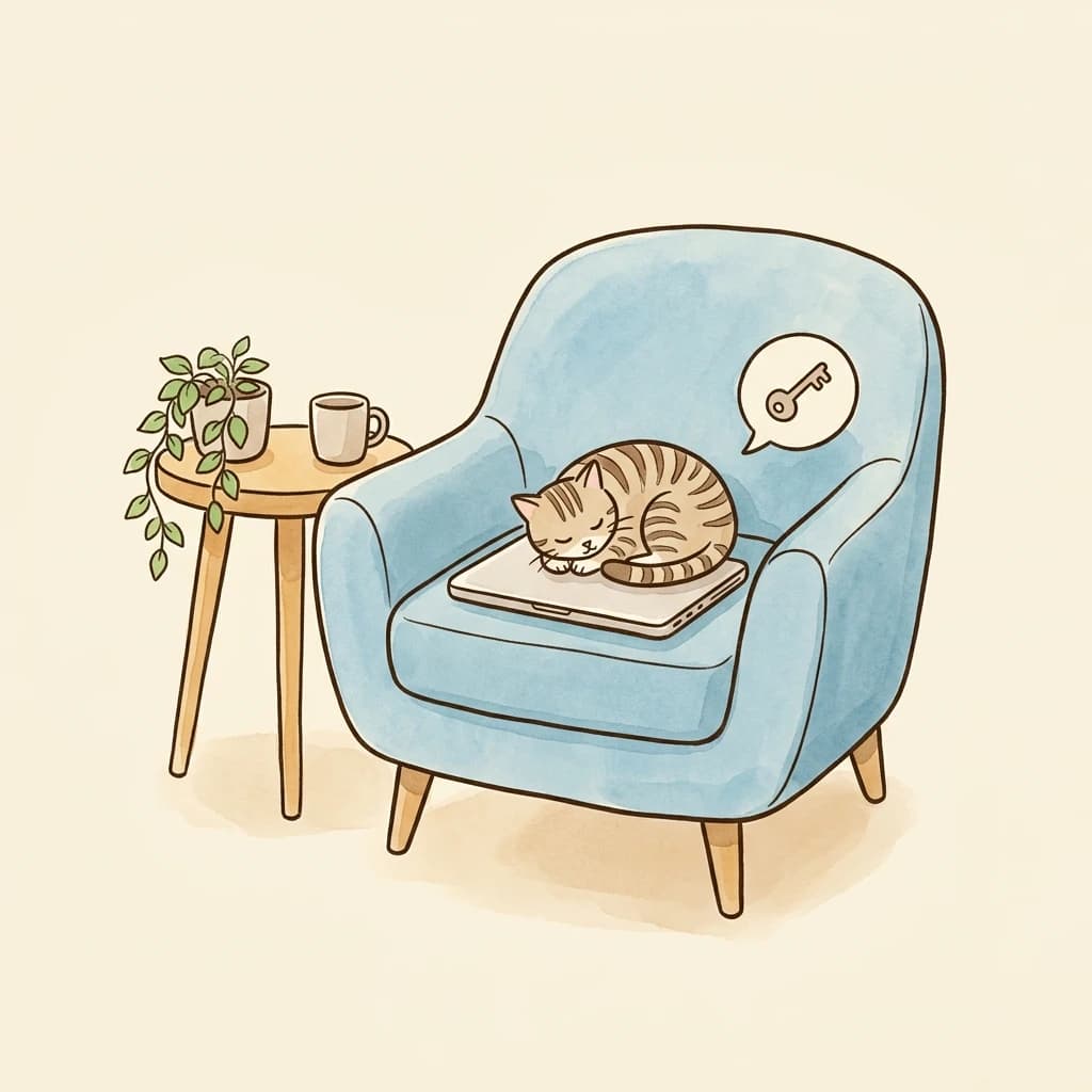 EnCaja Login Illustration